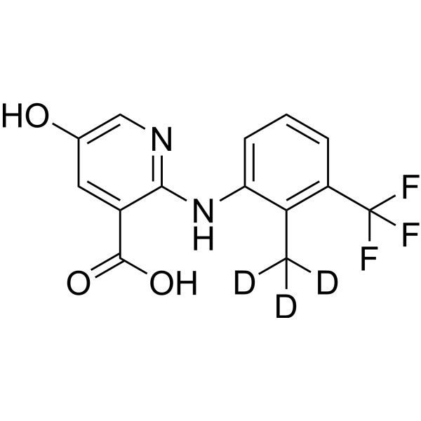 5-Hydroxy Flunixin-d3 (Major) 1185088-54-3